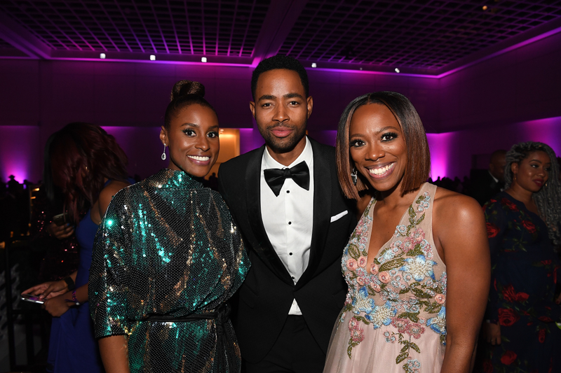 Issa Rae, Jay Ellis and Yvonne Orji